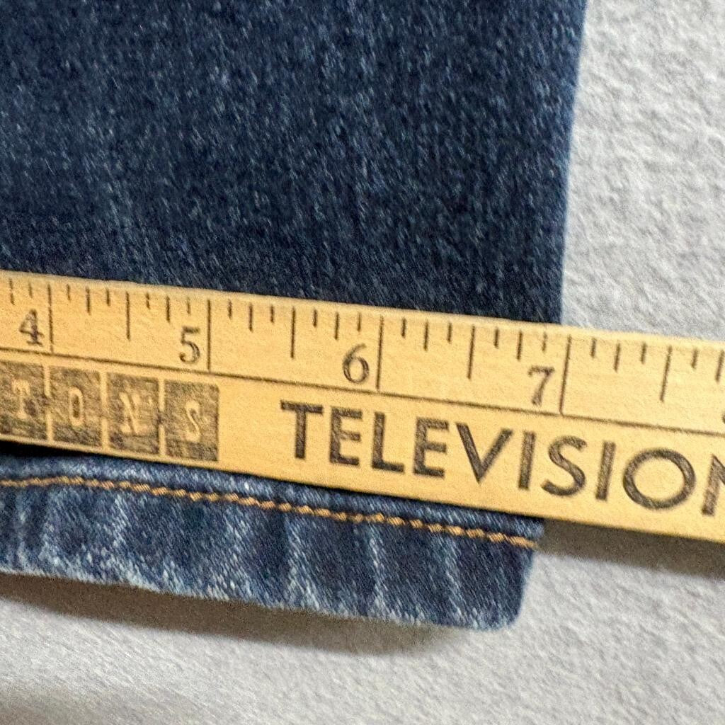 Gloria Vanderbilt Amanda Jeans Womens 14 Blue Denim High Rise Straight Leg