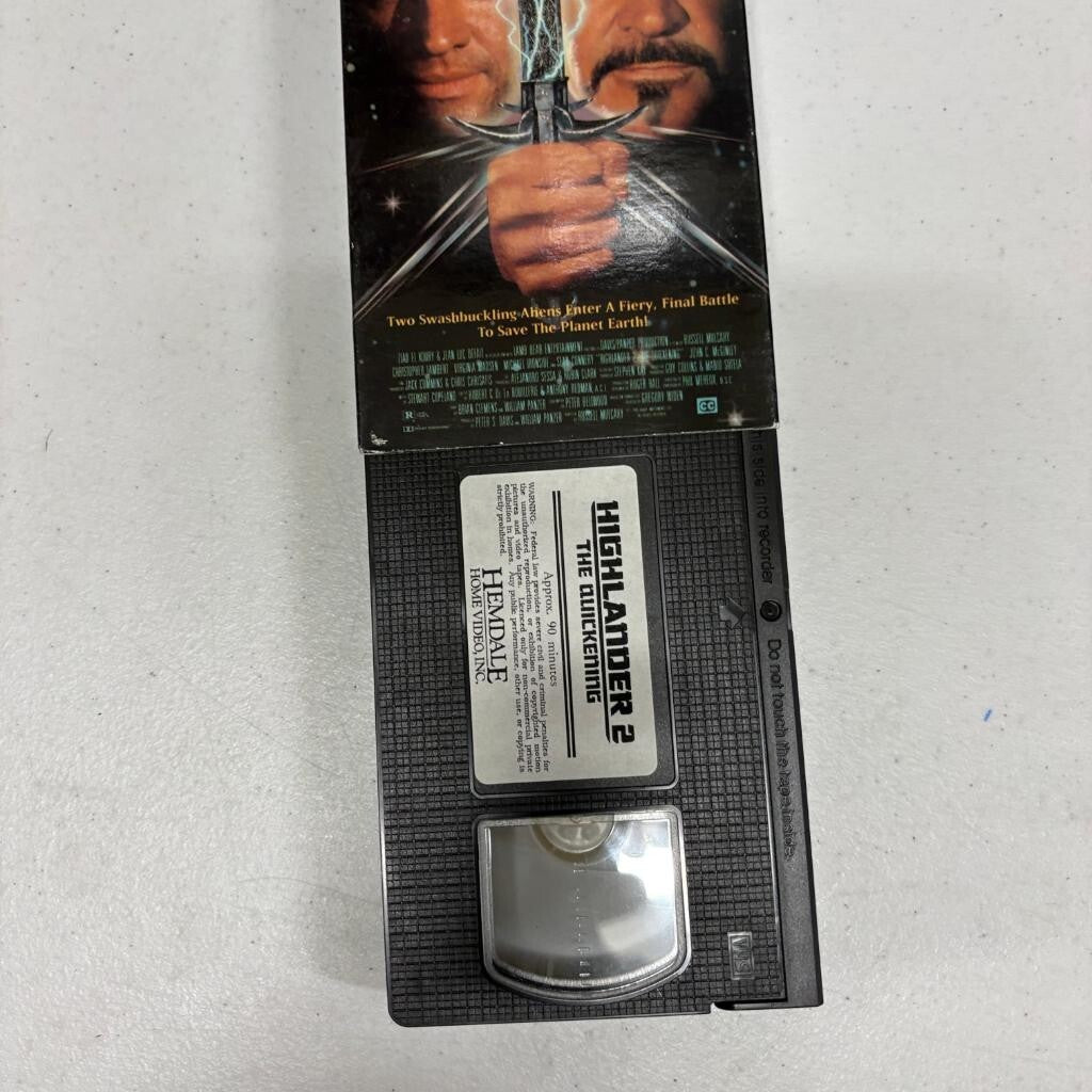Blade VHS 1998 Wesley Snipes Stephen Dorff Marvel Vampire Action Movie