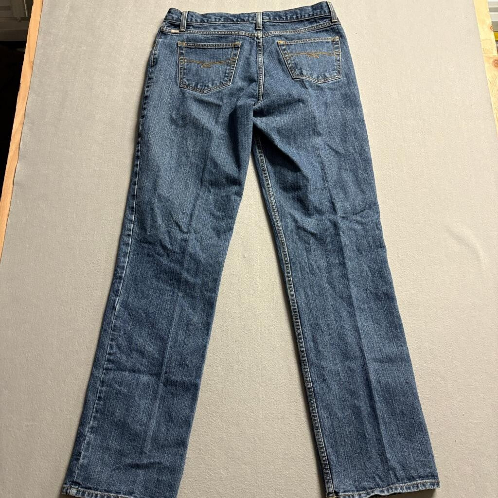 Cruel Girl Slim Jeans Womens 15 XLong Blue Denim Straight Leg High Rise Western