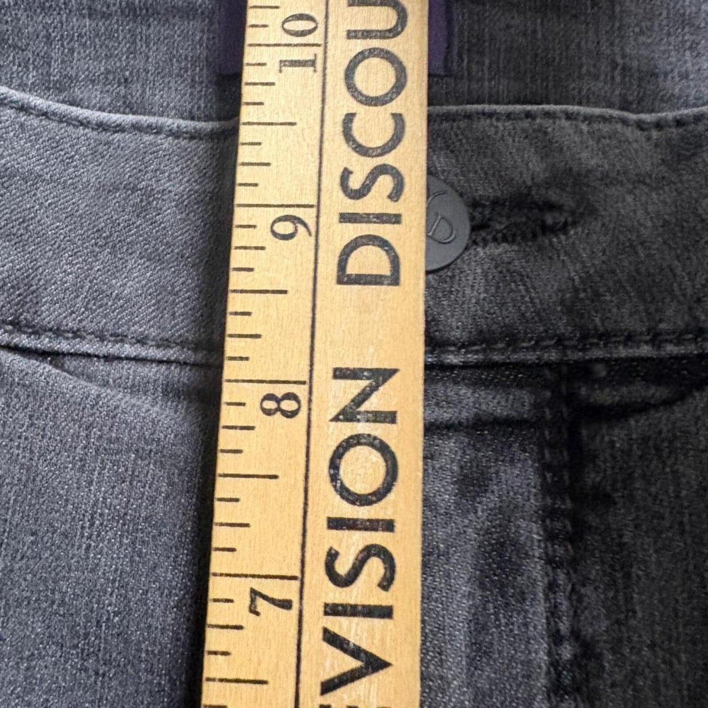 NYDJ Skinny Jeans Womens 10 Gray Lift Tuck Denim Stretch Made in USA