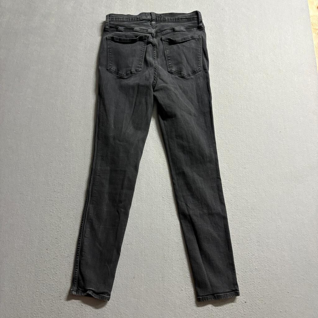 Madewell 10 High Rise Skinny Jeans Womens 28 Gray Denim Stretch