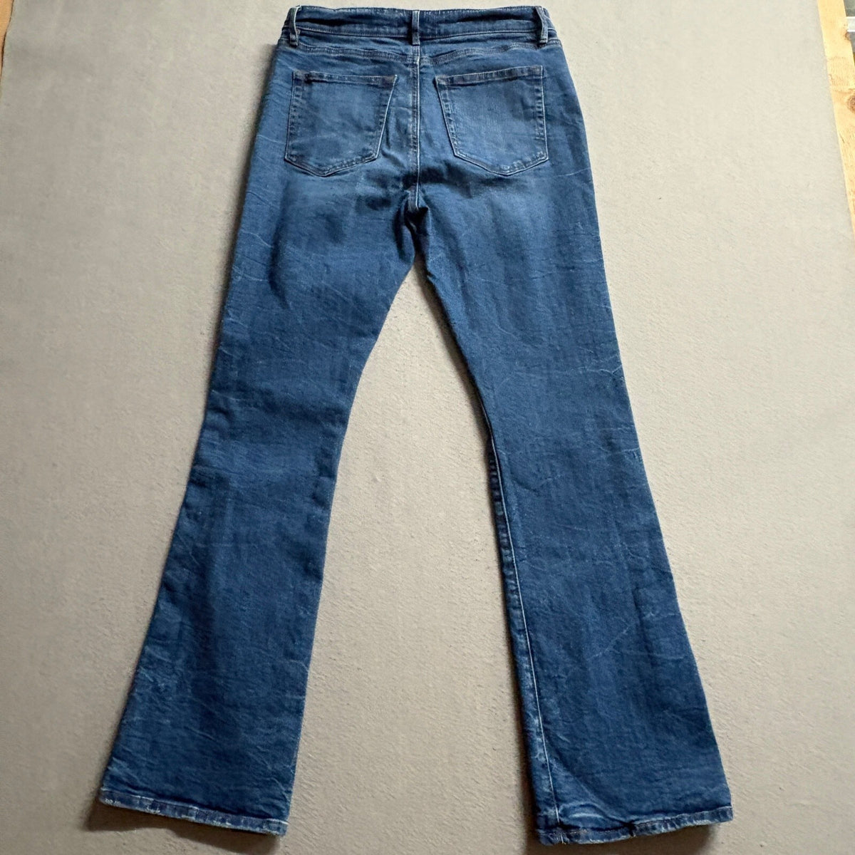LOFT The Bootcut Jeans Womens 28 / 6 Medium Wash Denim Stretch Pants