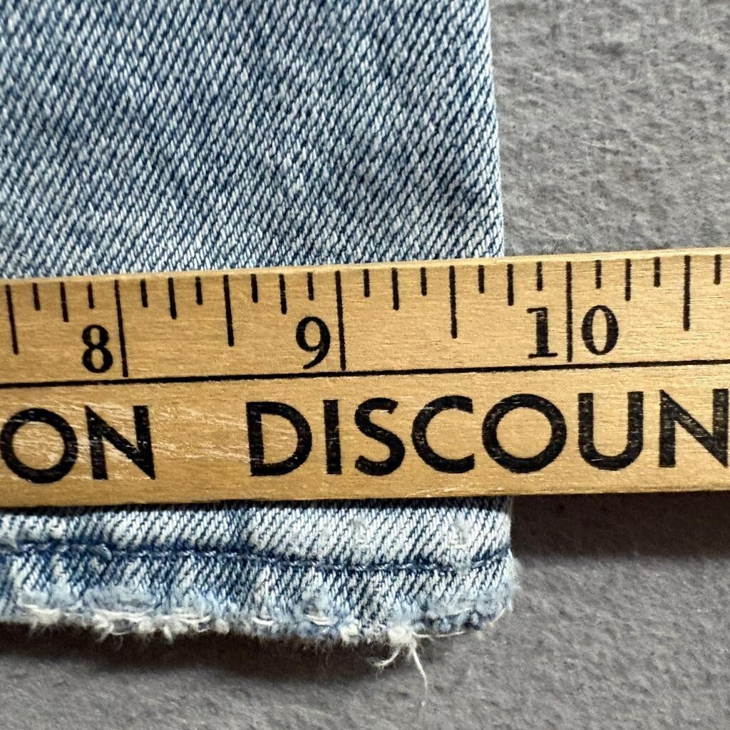 Hollister Low Rise Baggy Jeans Womens 00R W24 Light Wash Distressed Bow Pocket