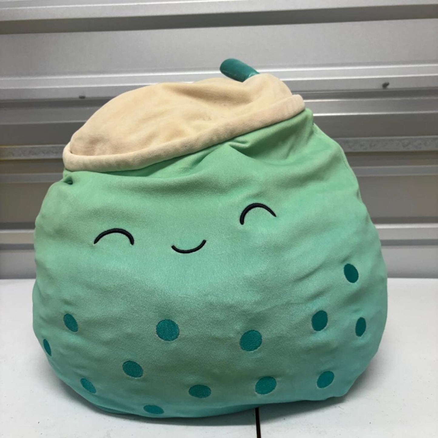 Squishmallows Jakarria the Boba Tea 16 Inch Large Green Plush Stuffed Animal
