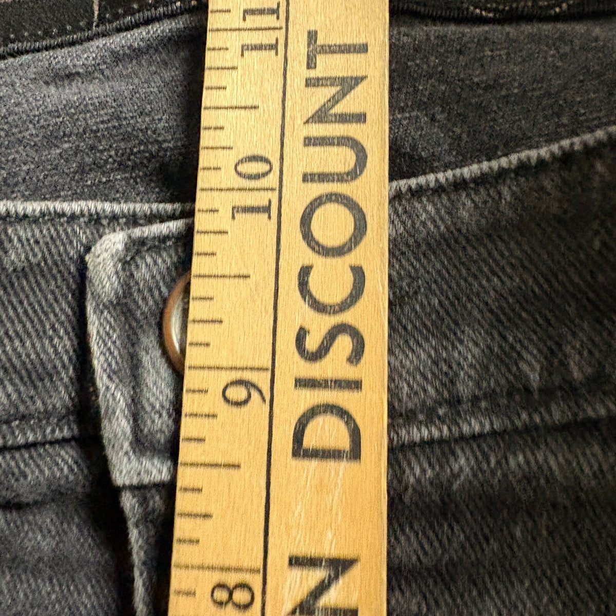 Wrangler Q-Baby Ultimate Riding Jeans Womens 15/16 x 34 Black Stretch Bootcut