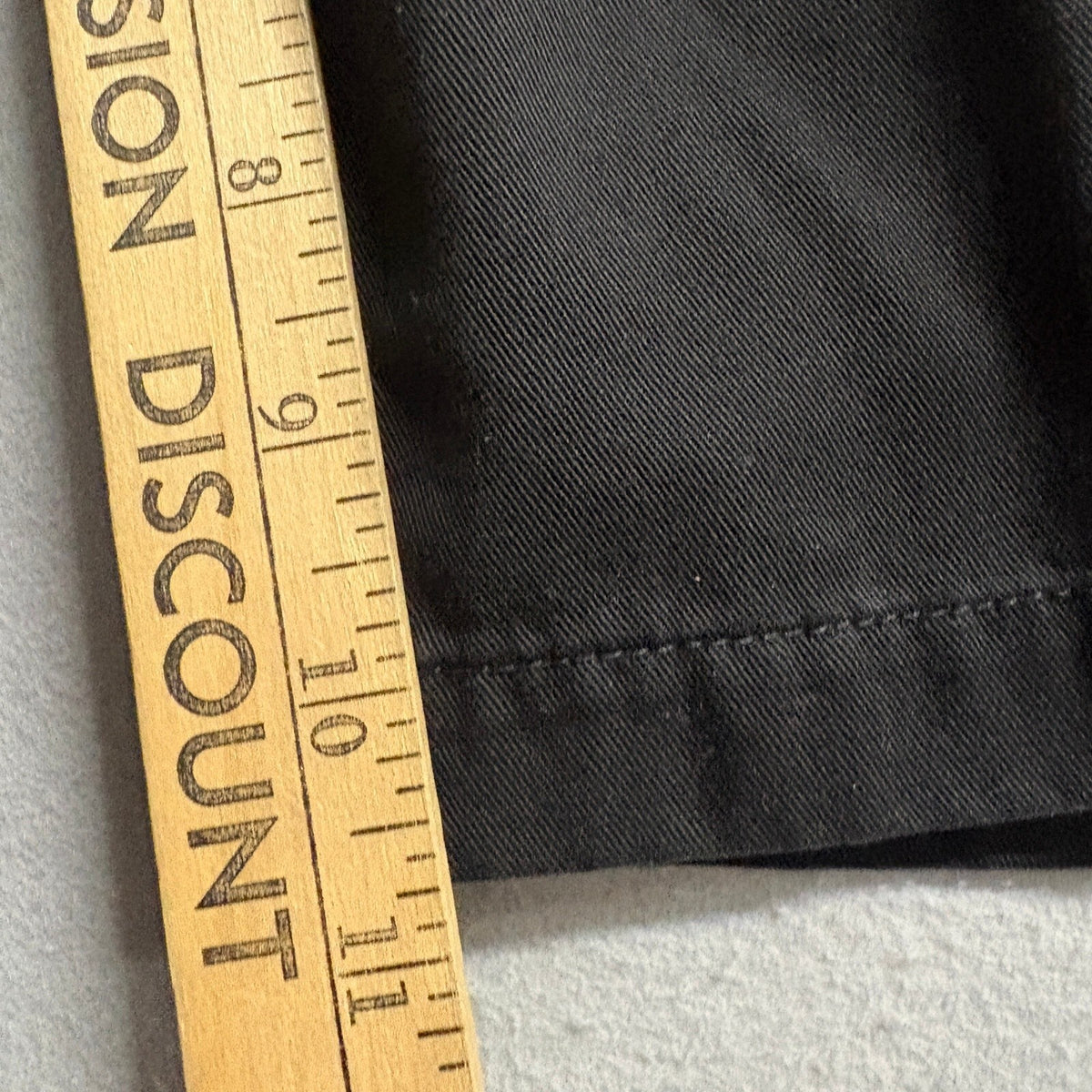 Volcom Stone Corpo Class Chino Shorts Mens 32 Black Cotton Twill Skate Casual