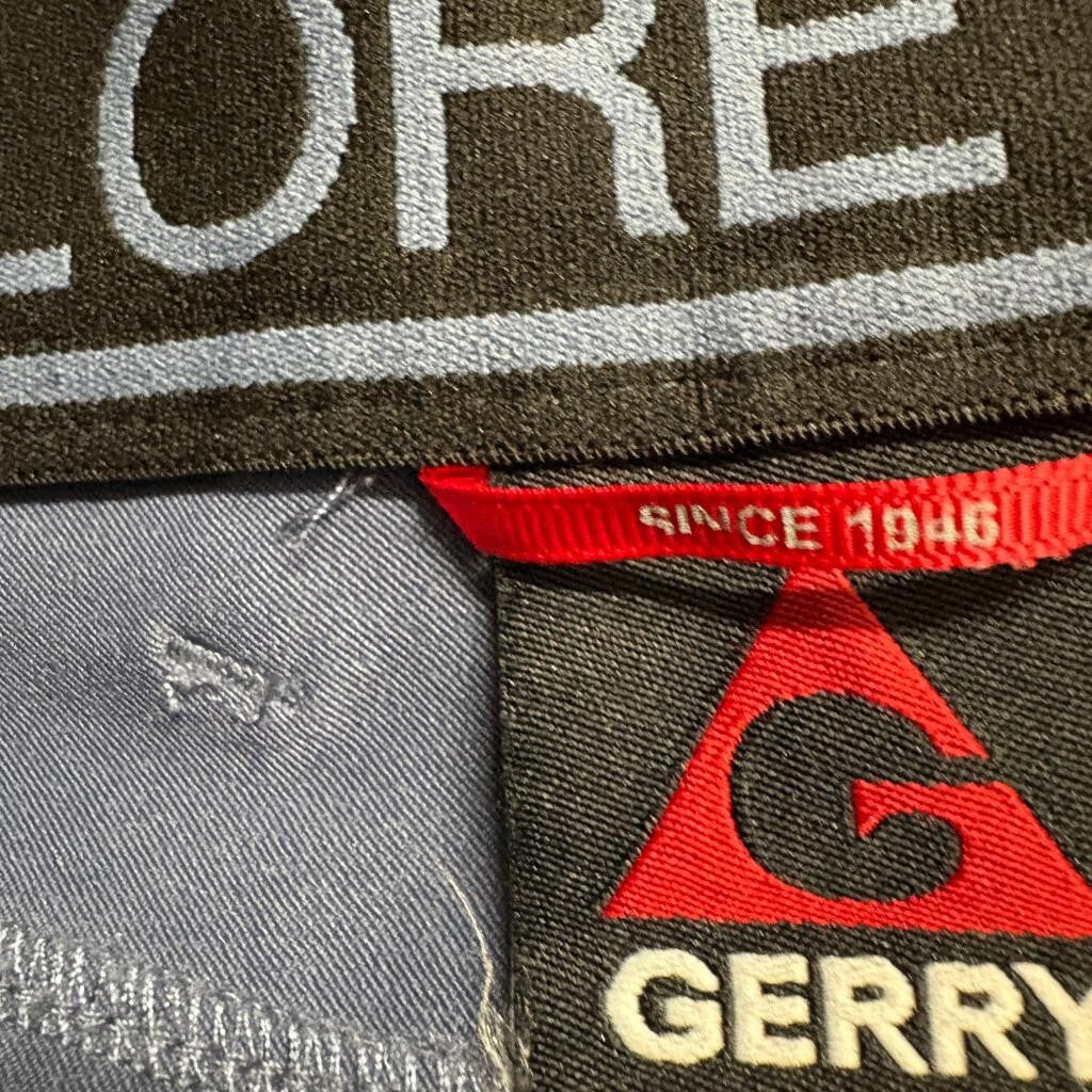 Gerry Mens Stretch Hiking Pants 32x30 Blue Gray Nylon Blend Outdoor Trail Travel