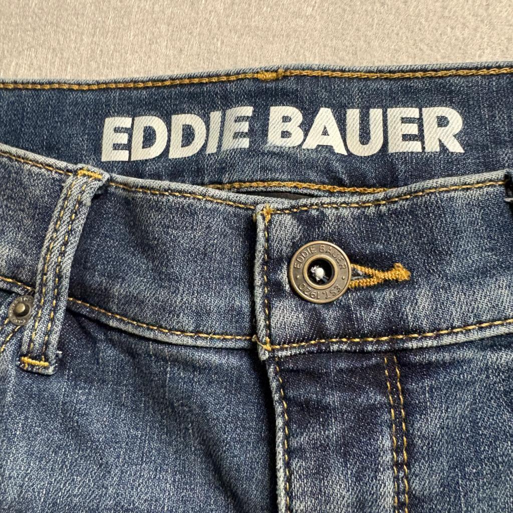 Eddie Bauer Revival High Rise Bootcut Jeans Womens 12 Blue Stretch Denim