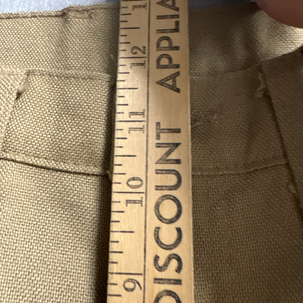 Vintage Levis Sta Prest Pants Mens 33x31 Brown Tan Flared Leg Made in USA 70s
