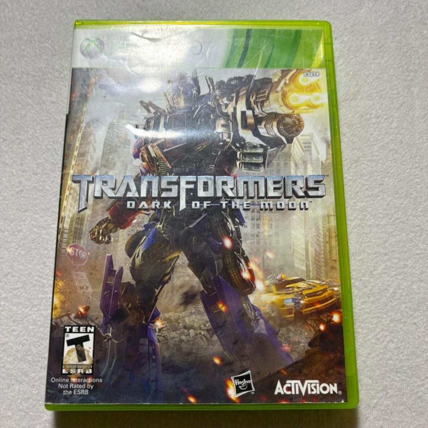 Transformers Dark of the Moon Xbox 360 Game Complete with Manual