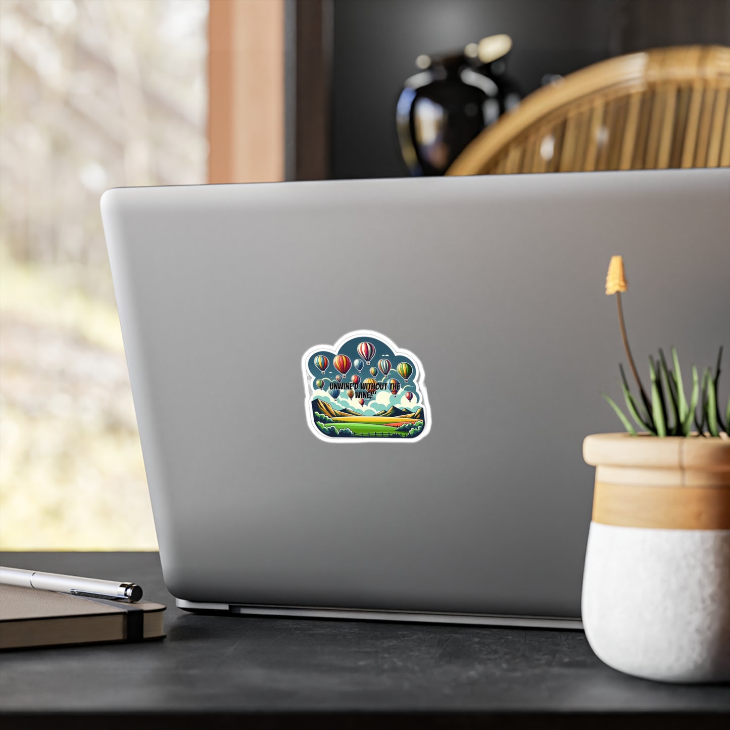 Unwined Without The Wine – Sobriety Sticker