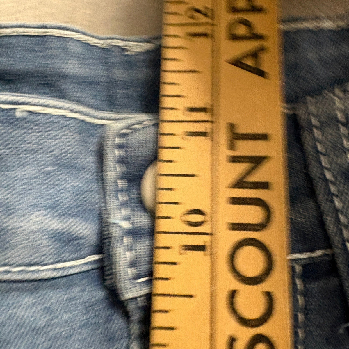 Unbranded Womens Wide Leg Jeans Size S Blue Denim High Rise Stretch Comfort