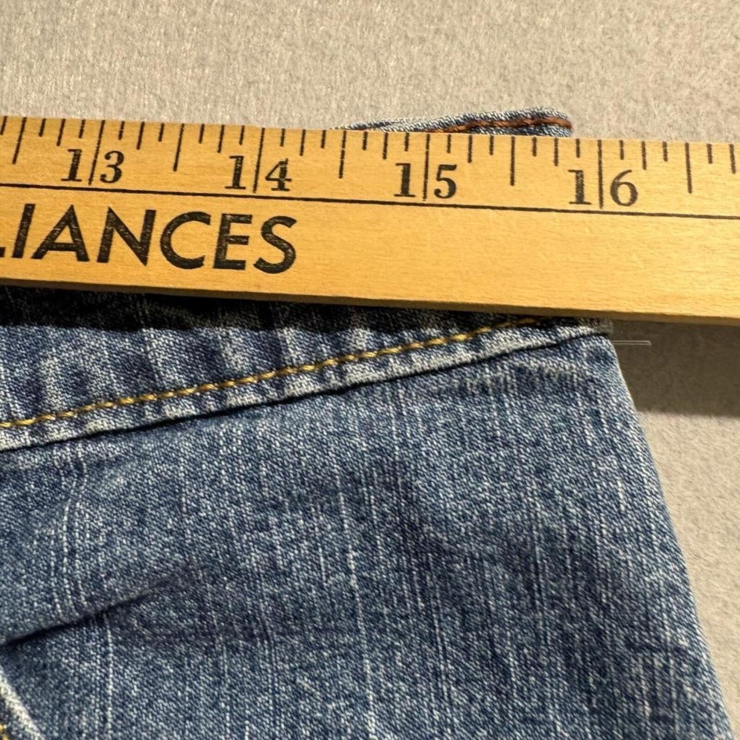 Signature by Levi Strauss Women's Bootcut Jeans Size 12 M Blue Denim Stretch