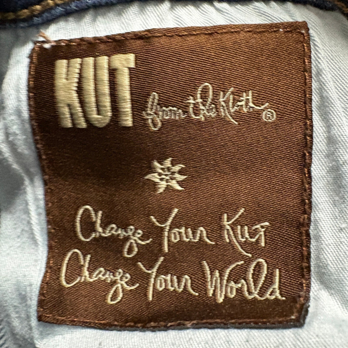 KUT from the Kloth Catherine Boyfriend Jeans Womens 12 Distressed Medium Wash