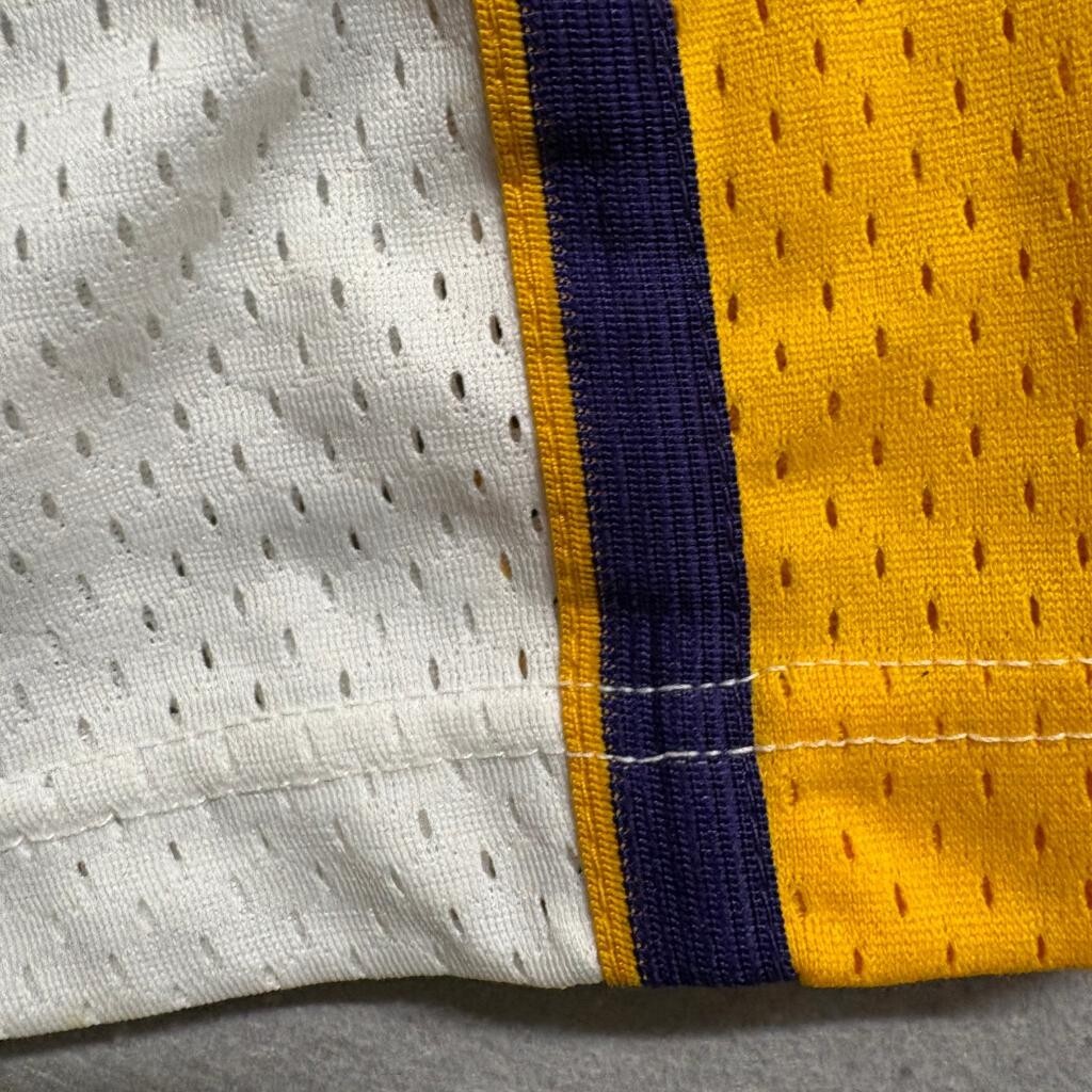 Shaquille O'Neal Los Angeles Lakers Jersey Mens L White Mesh #34 ACMI