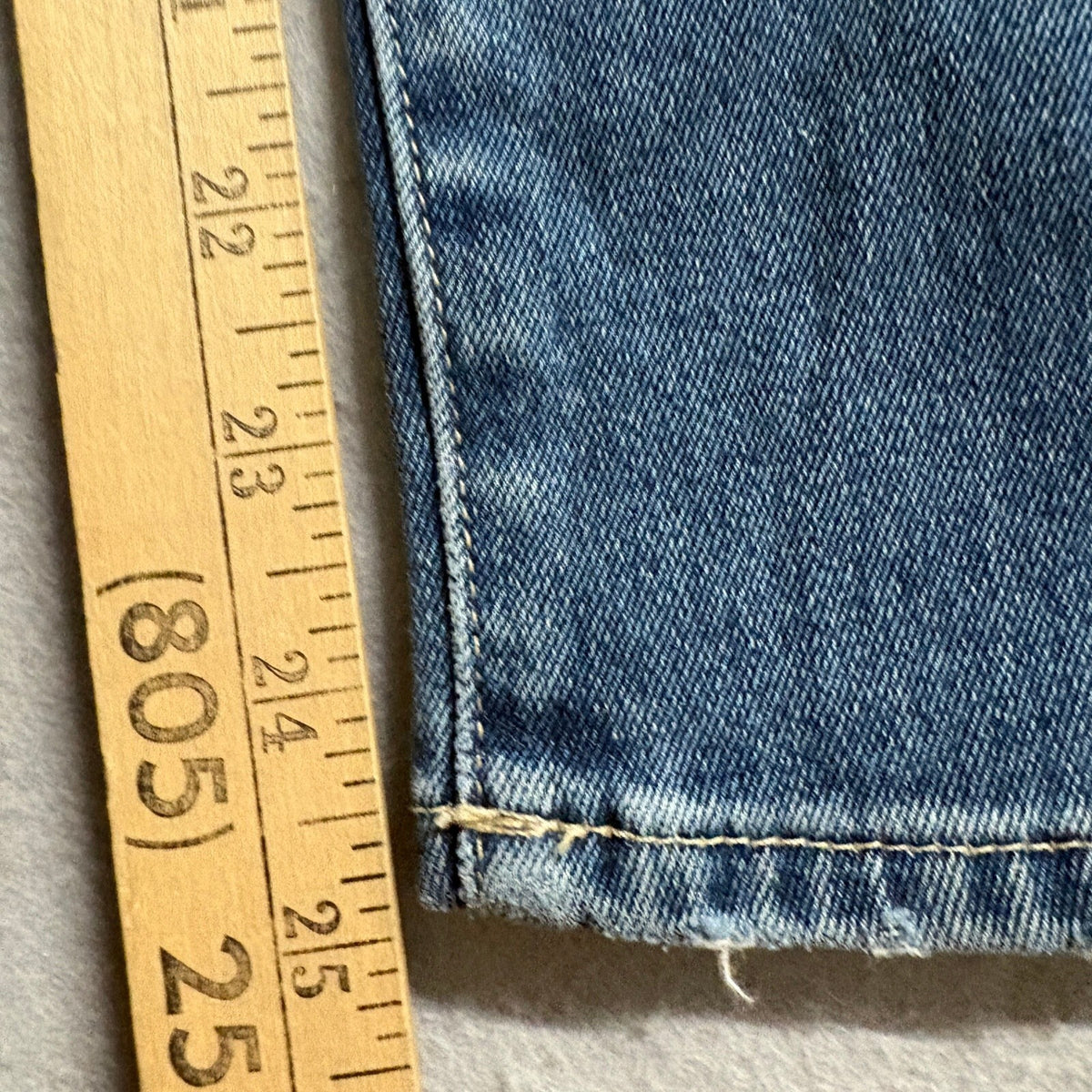 FRAME Denim Le Garcon Crop Jeans Womens Size 24 Blue Medium Wash Crater Stretch