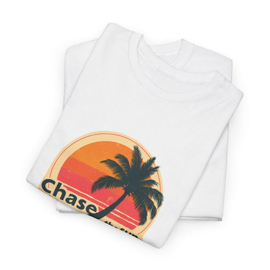 Chase The Sun Unisex Heavy Cotton Tee