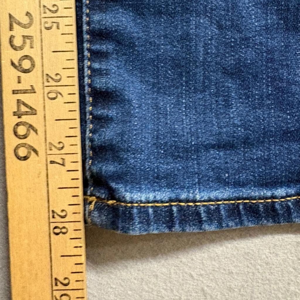 NYDJ Marilyn Straight Leg Jeans Womens 6P Blue Denim Stretch Lift Tuck Petite