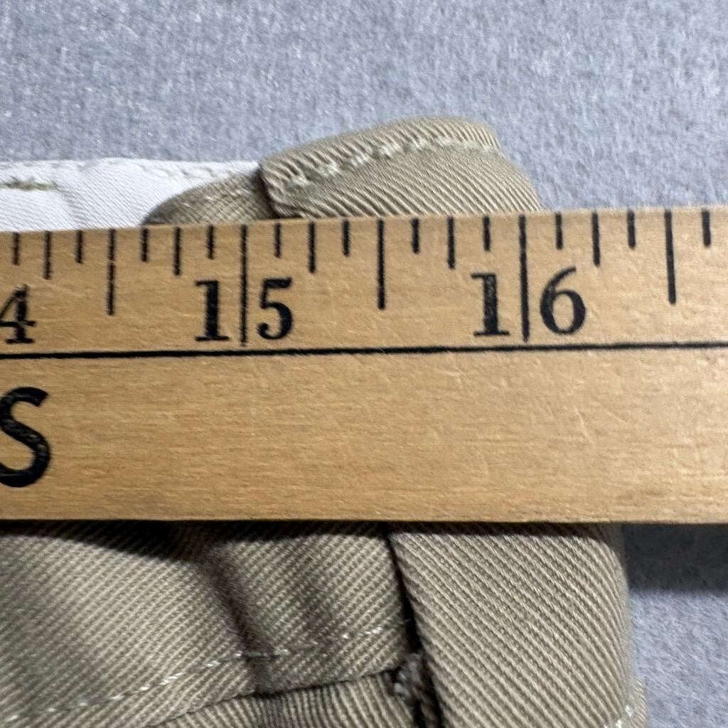 Dickies Slim Taper Chino Pants Mens 31x32 Khaki Beige Workwear WP830DS