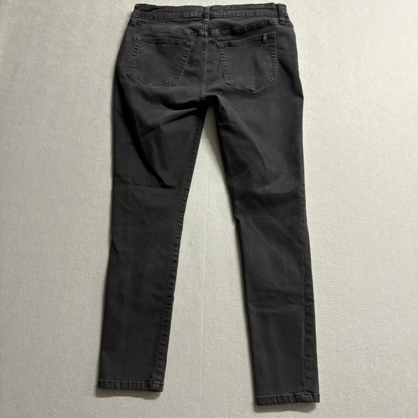 Joe's Jeans Womens 30 Black Skinny Jeans Stretch Denim Mid Rise like 31x27