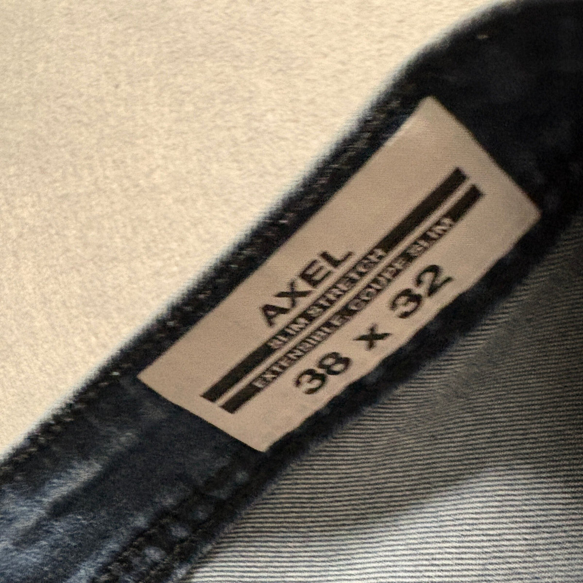 Buffalo David Bitton Axel Slim Stretch Jeans Mens 38x32 Blue Denim