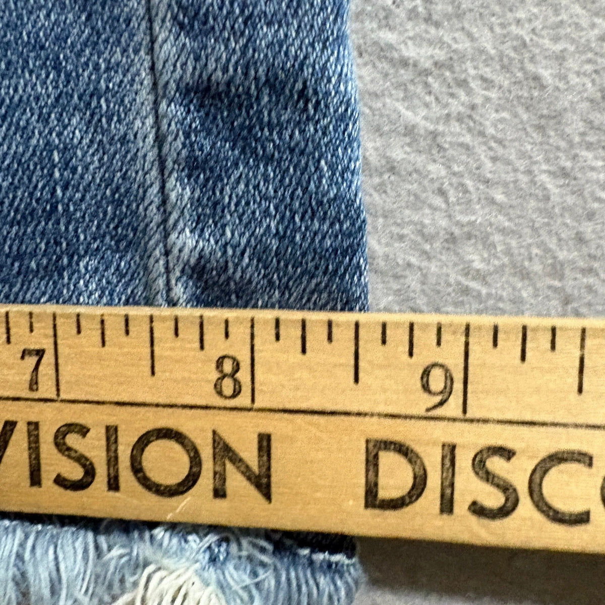 Judy Blue Boot Cut Jeans Womens Size 1/25 Distressed Raw Hem High Rise Stretch
