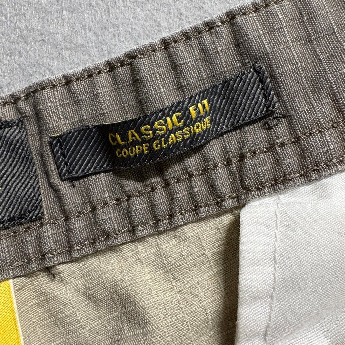 Cabelas Cargo Pants Mens 44x30 Tan Cotton Ripstop Classic Fit Outdoor Hiking