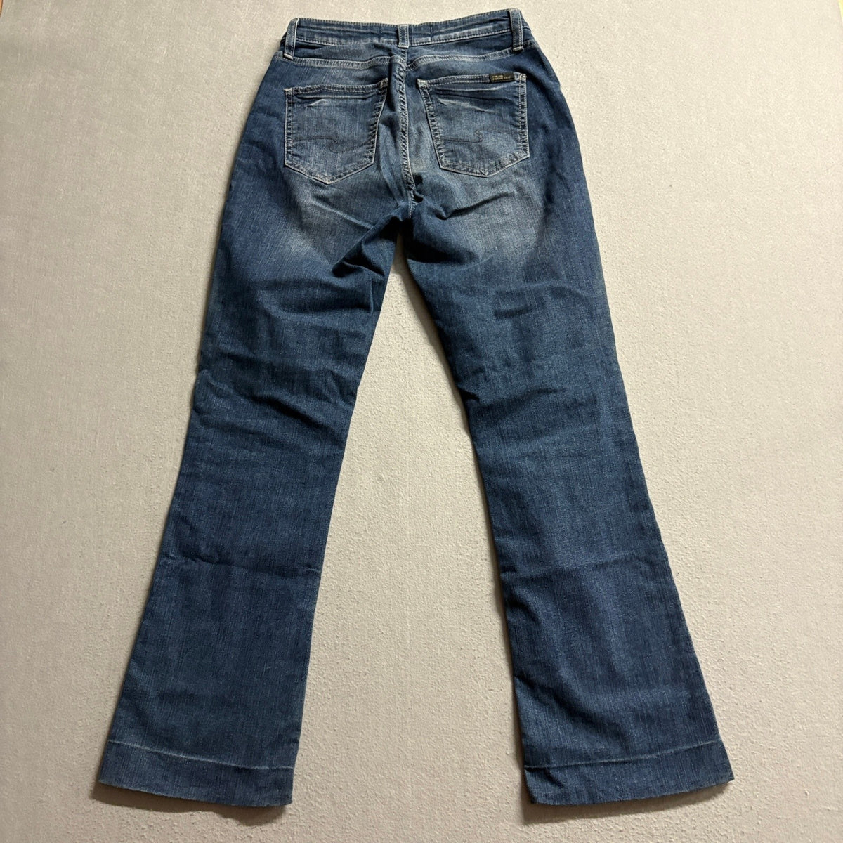 Silver Jeans Co Authentic Womens W4 L31 Curvy High Bootcut Blue Medium Wash