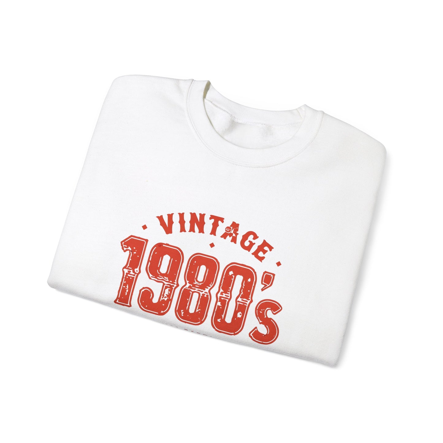 Vintage Retro 1980 Style Sweatshirt