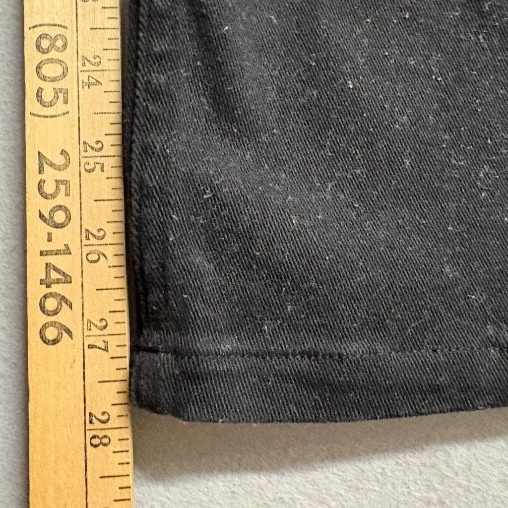 Princess Polly Womens Black Wide Leg Pants Size US 4 Recycled Cotton Stretch