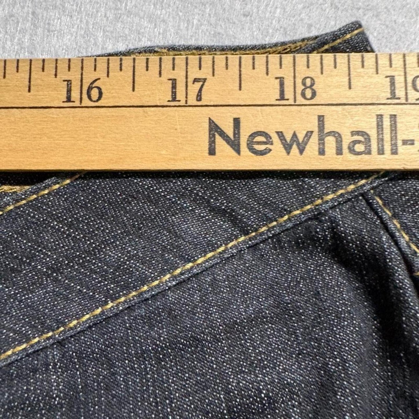 Ashley Stewart Jeans Womens 18T Dark Wash Straight Leg Stretch Denim Tall