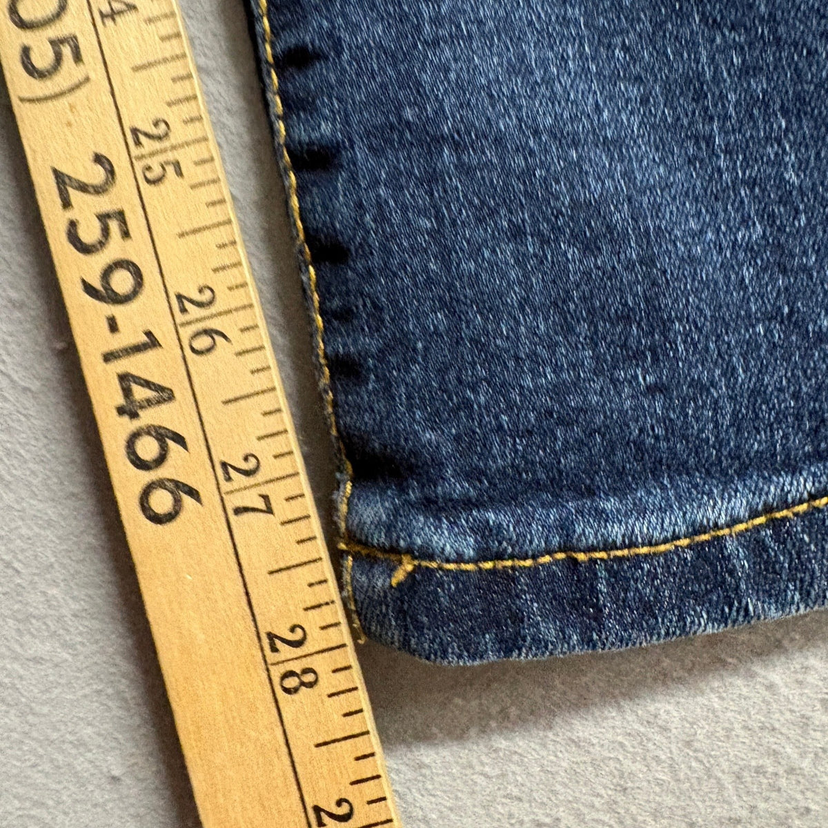 Lucky Brand Authentic Skinny Stretch Jeans Boys Size 14 Dark Wash Denim