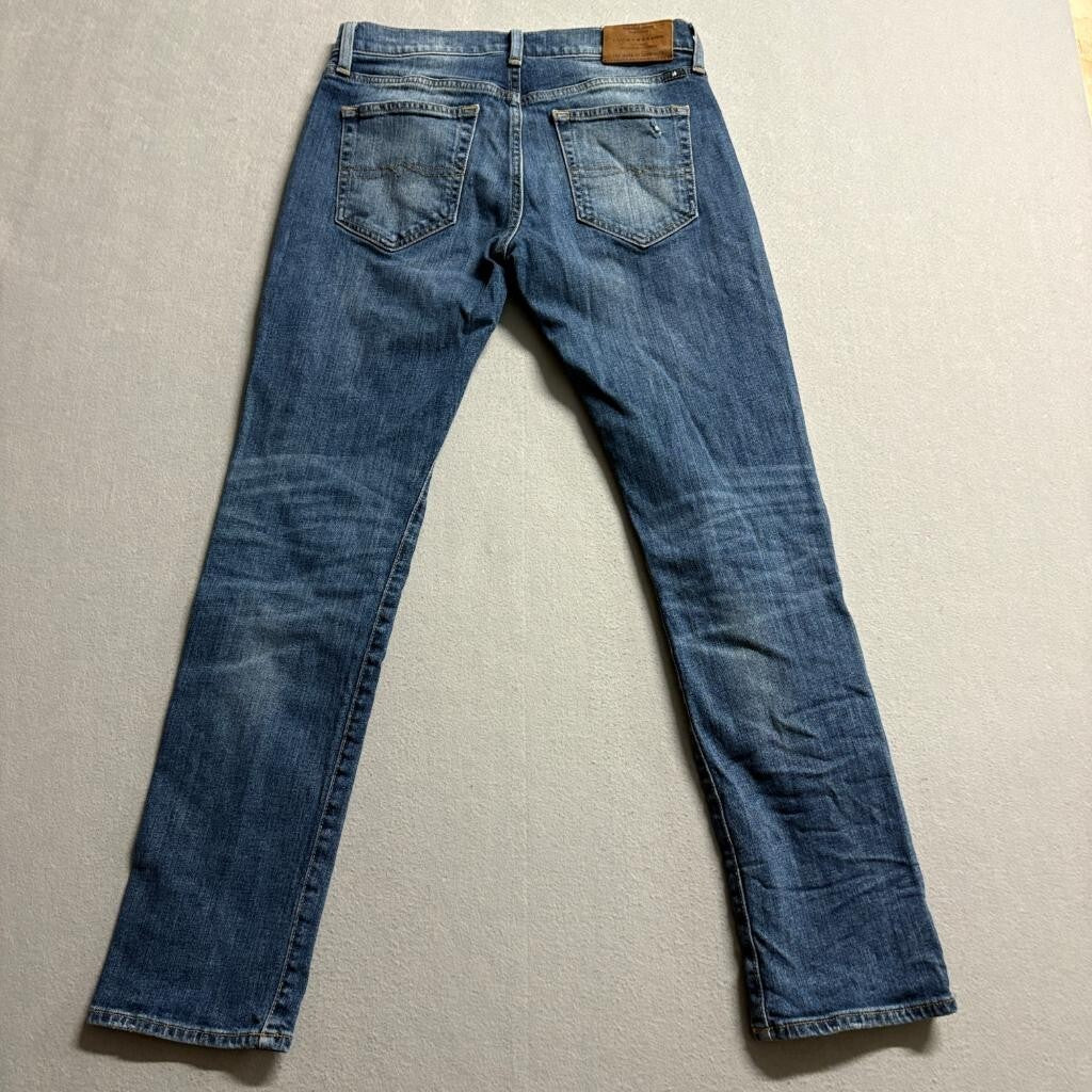 Lucky Brand 121 Slim Jeans Mens 29x30 Blue Denim Stretch Pants