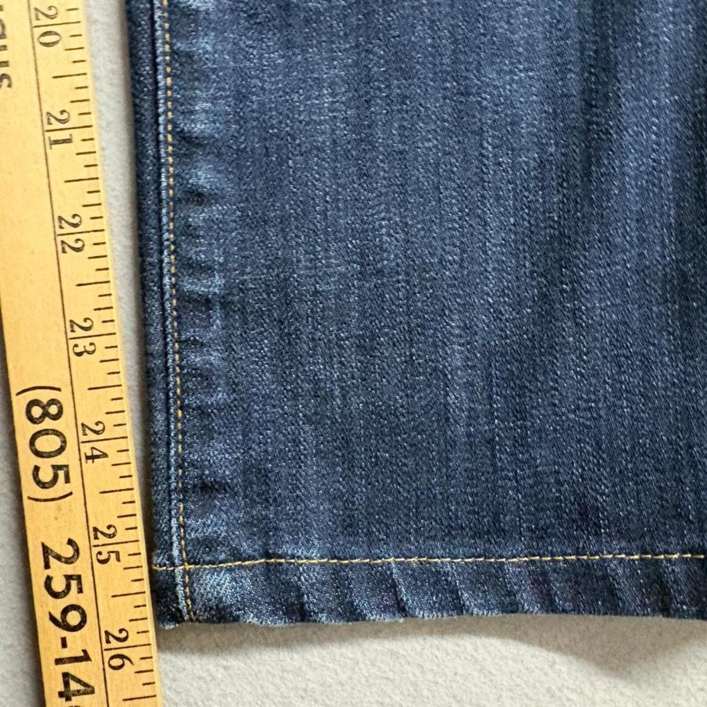 Lucky Brand Sweet Straight Ankle Jeans Womens 4/27 Blue Denim Medium Wash 30x26