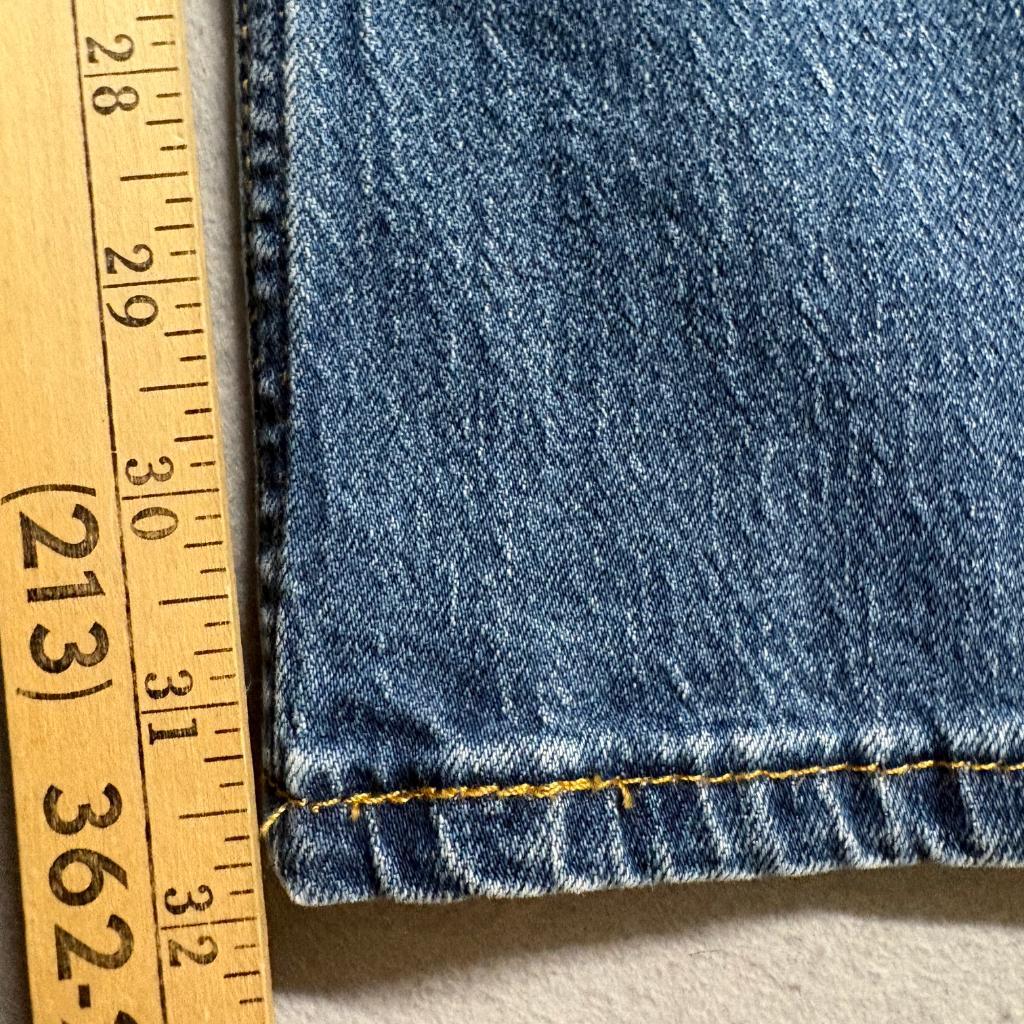 Levis 511 Slim Jeans Mens 32x34 Medium Wash Blue Stretch Denim Pants