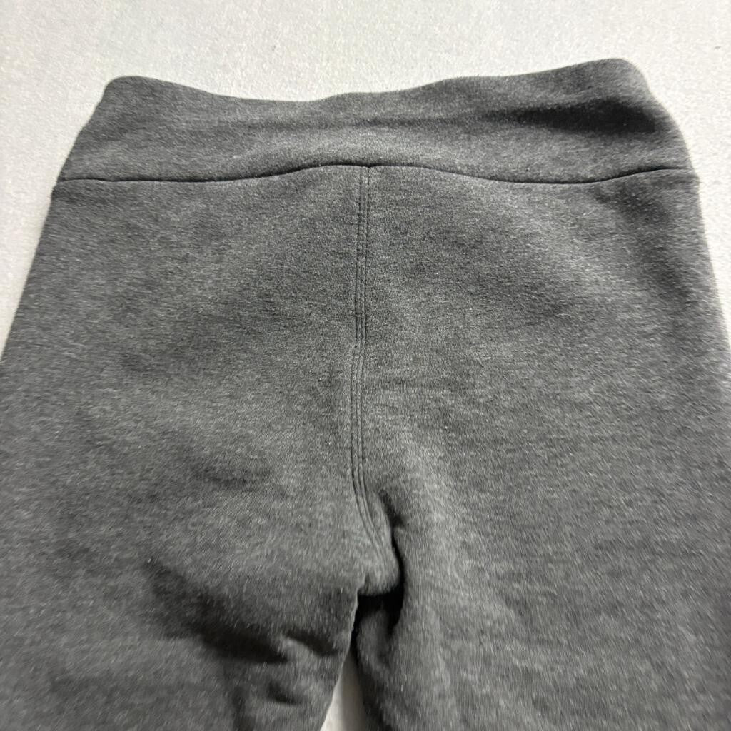 Girls Fleece Lined Leggings Gray Thick Sherpa Warm Winter Pants Size L 10-12