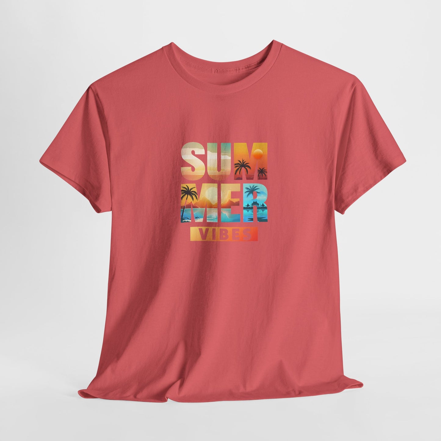 Summer Vibes Unisex Tee T-Shirt Fun Graphic