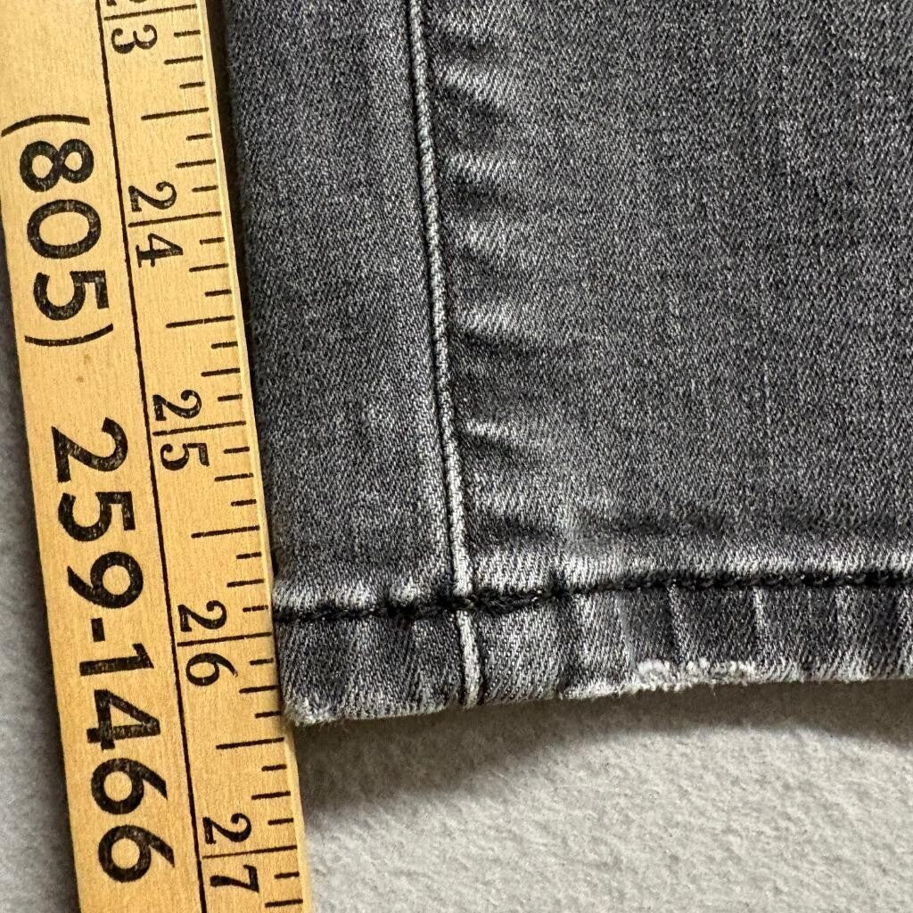 Joe's Jeans Womens 31 Gray High Rise Straight Leg Stretch Denim Jeans