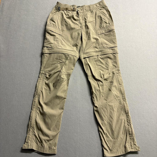 REI Co-op Sahara Convertible Pants Womens 4 Petite Beige Nylon Stretch Hiking