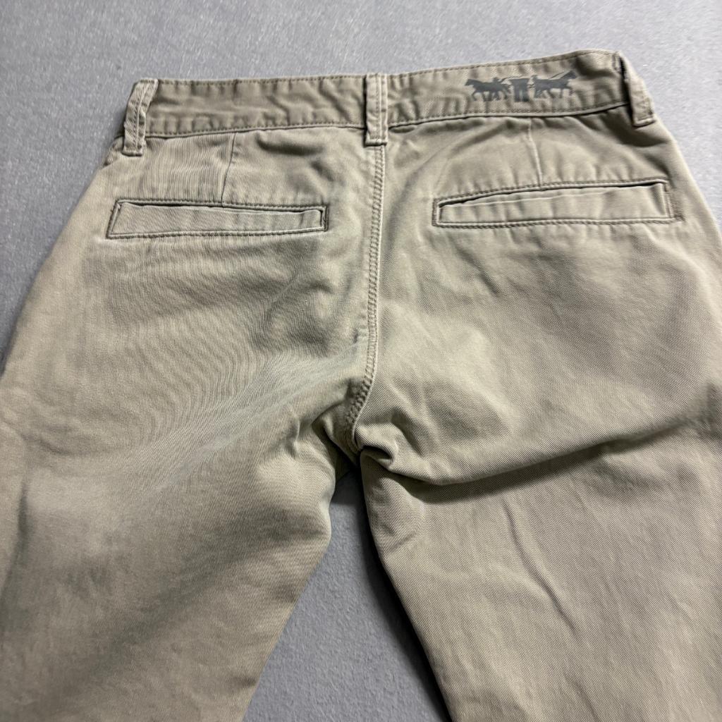 Levi's 511 Skinny Chino Pants Boys Size 16 Regular 28x28 Tan Khaki Cotton