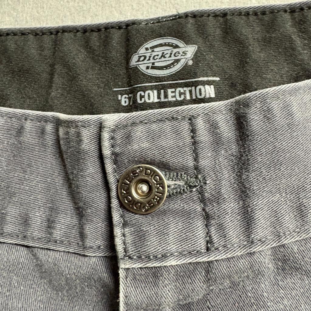 Dickies 1967 Collection Flex Tough Max Pants Mens 36x30 Gray Workwear Chino