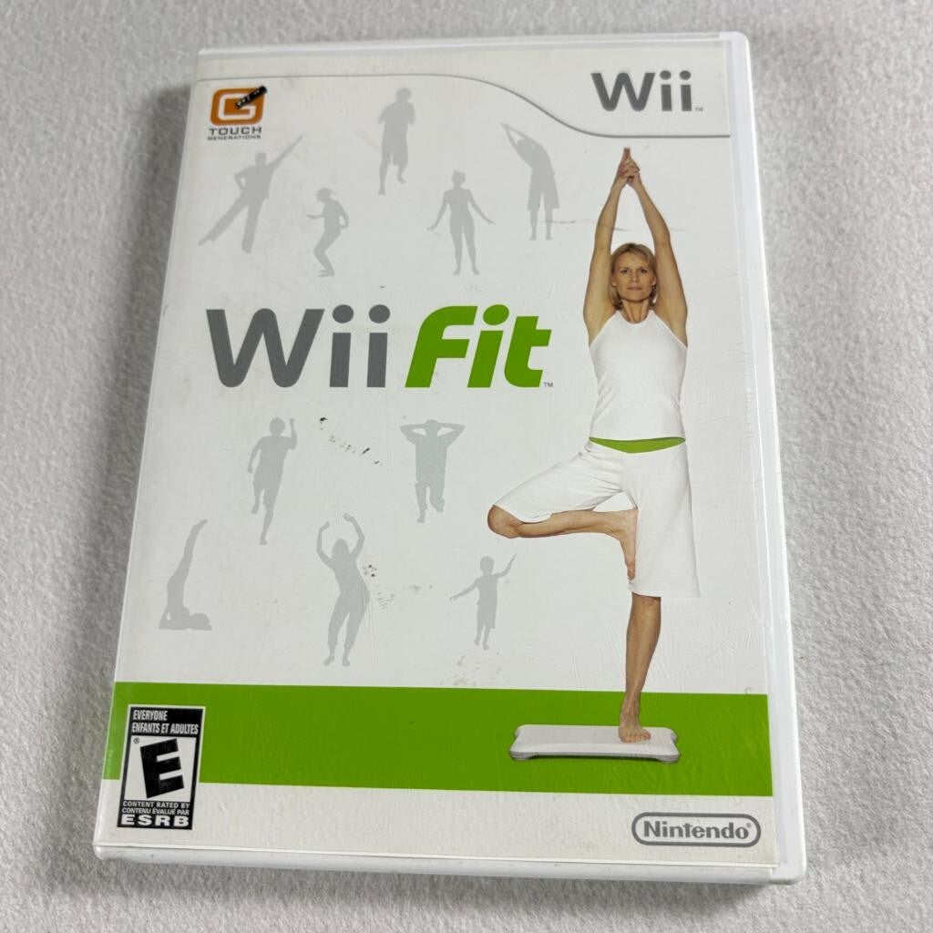 Wii Fit Nintendo Wii Game Complete CIB with Manual