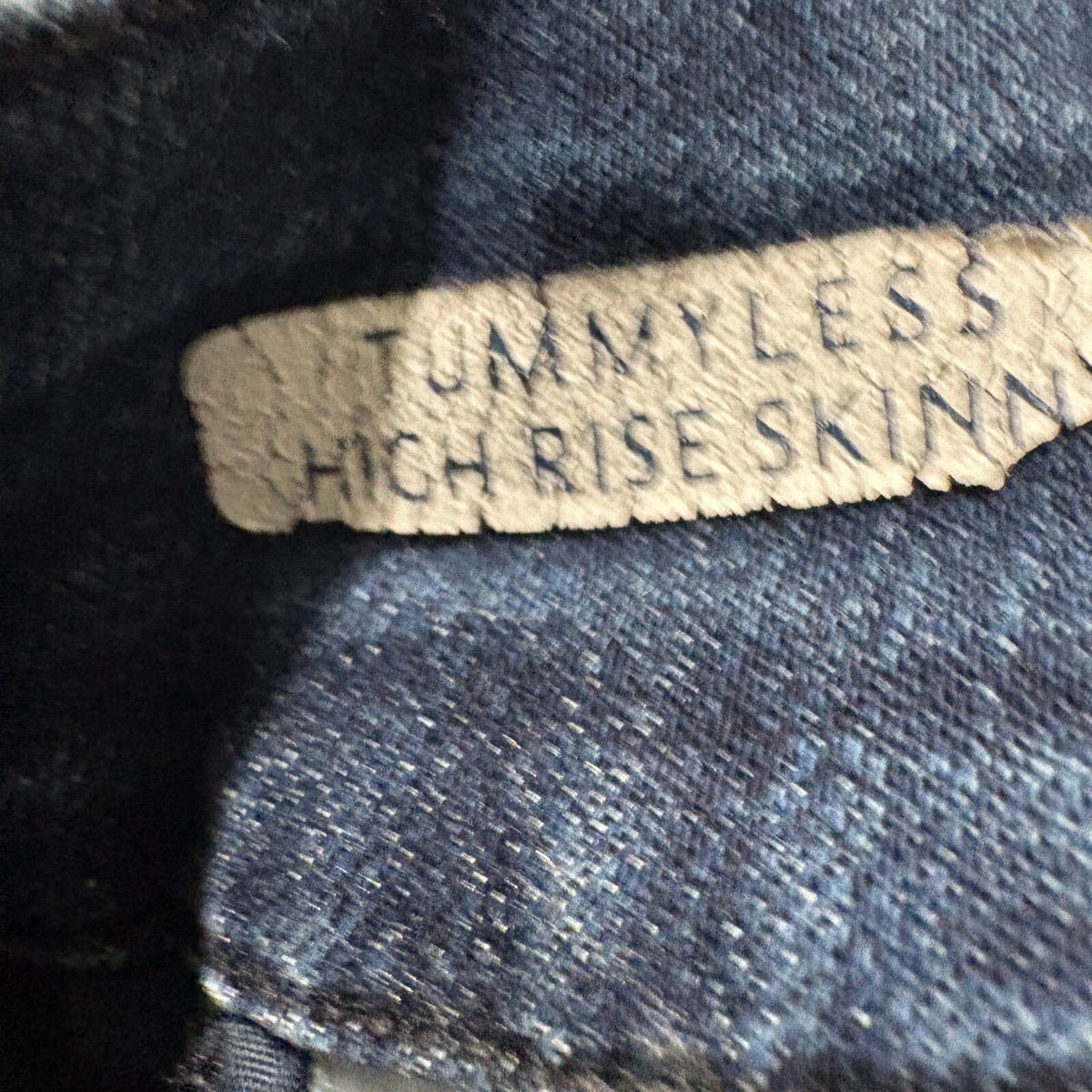 Seven 7 Jeans Womens Size 6 Tummyless High Rise Skinny Medium Wash Blue Denim