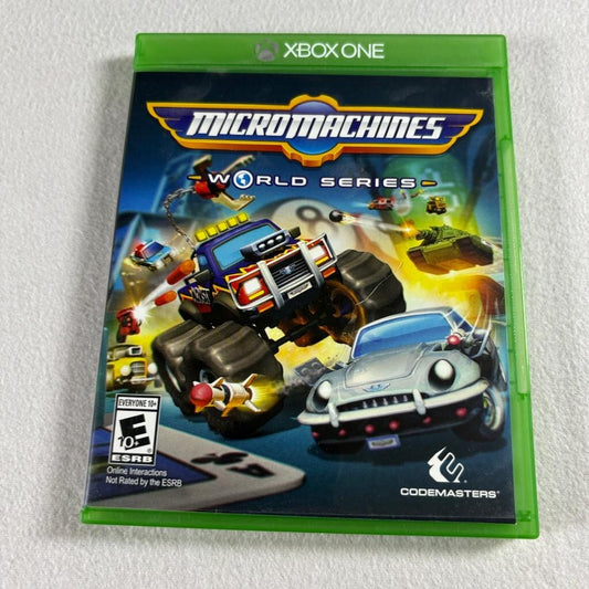 Micro Machines World Series Xbox One Game Case and Disc Included