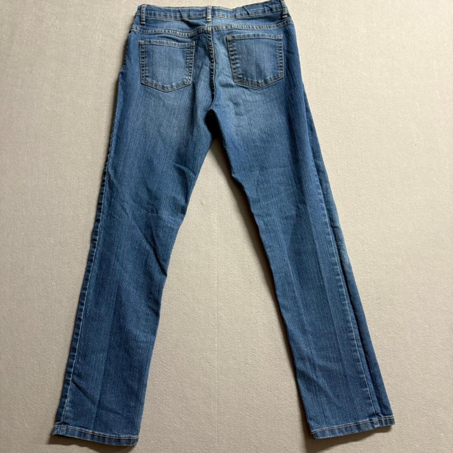 The Childrens Place Girls Skinny Jeans Size 16 Blue Denim Stretch Adjustable