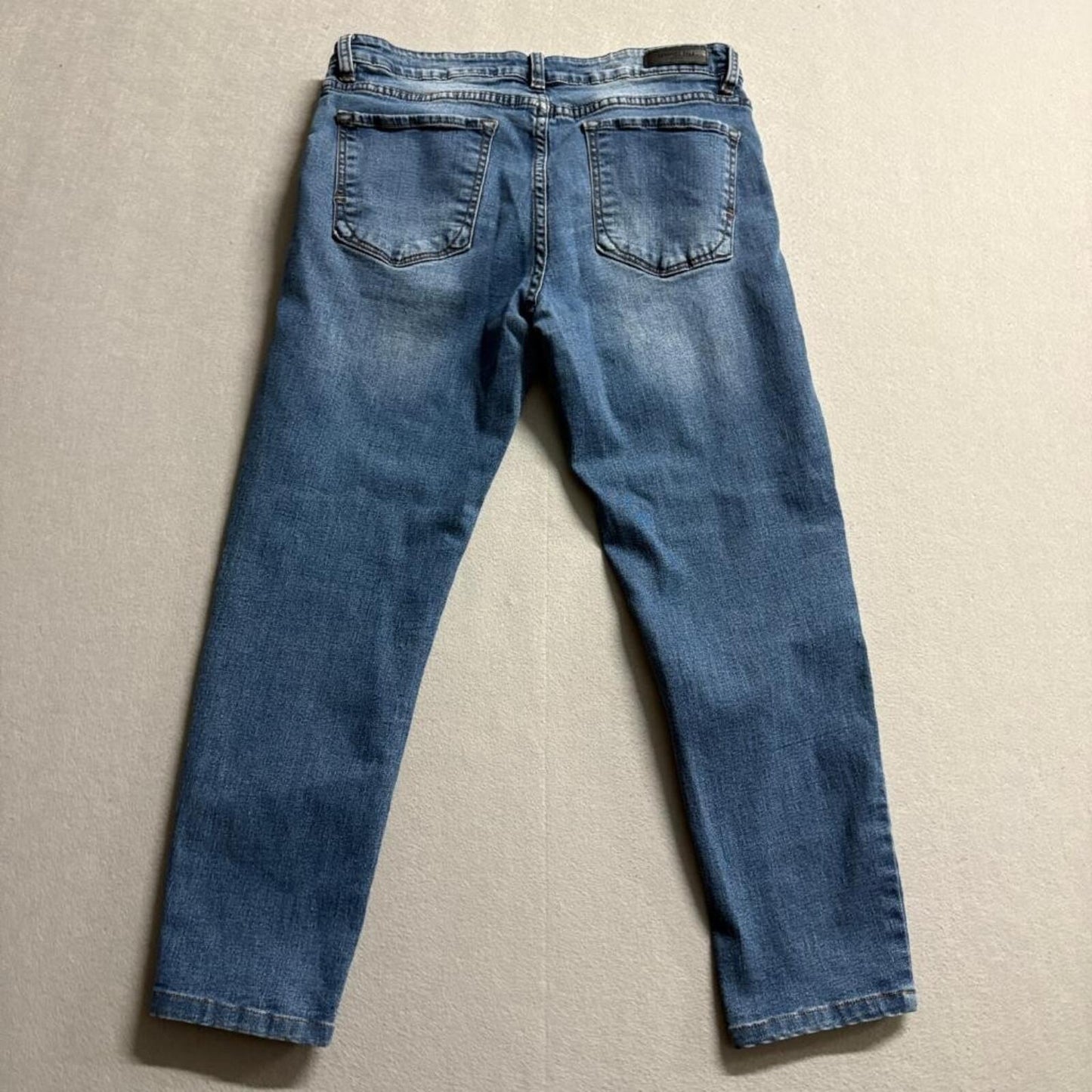 Kenneth Cole New York Jeans Mens 32x32 Blue Denim Athletic Fit Stretch