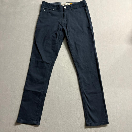 Tailor Vintage Canaan Slim Fit Pants Mens 30x32 Navy Blue Comfort Stretch