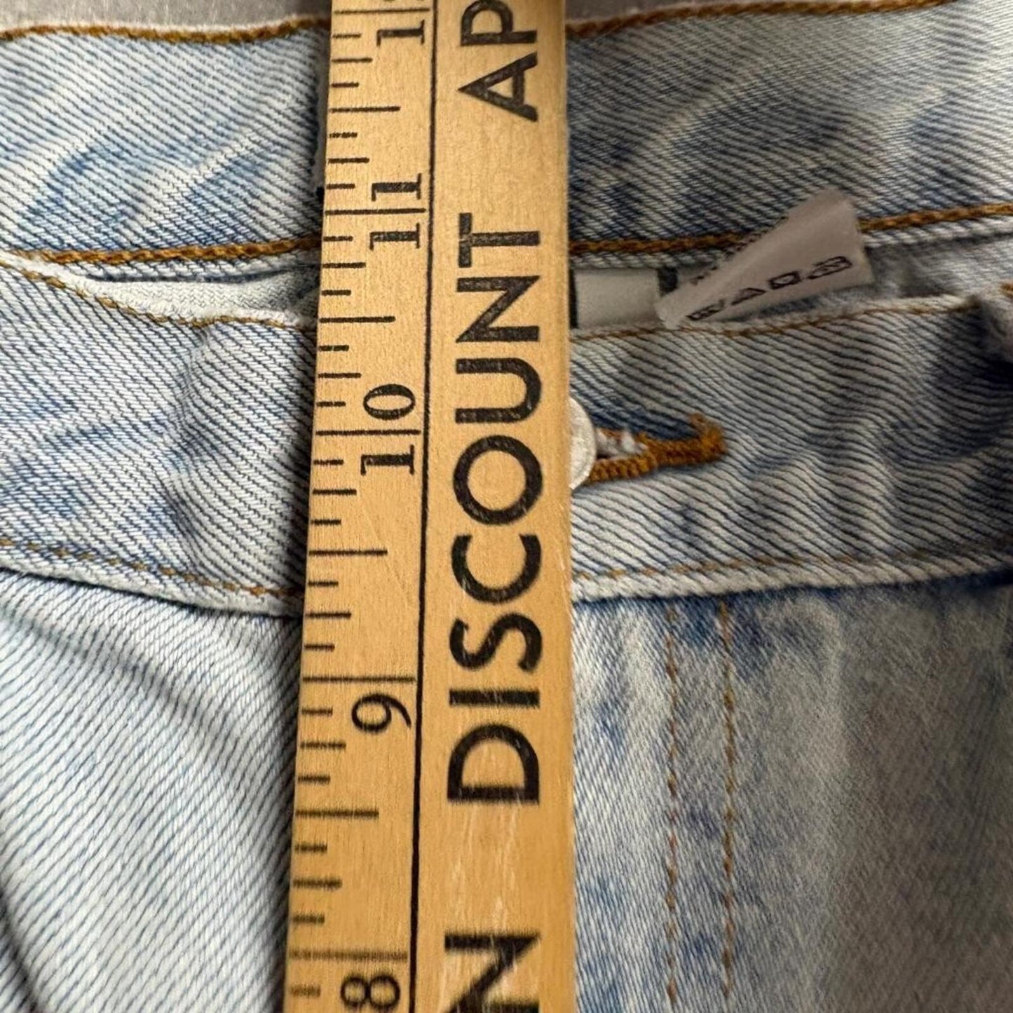Vintage Calvin Klein Jeans Womens 10 Light Wash Denim High Rise Straight Leg