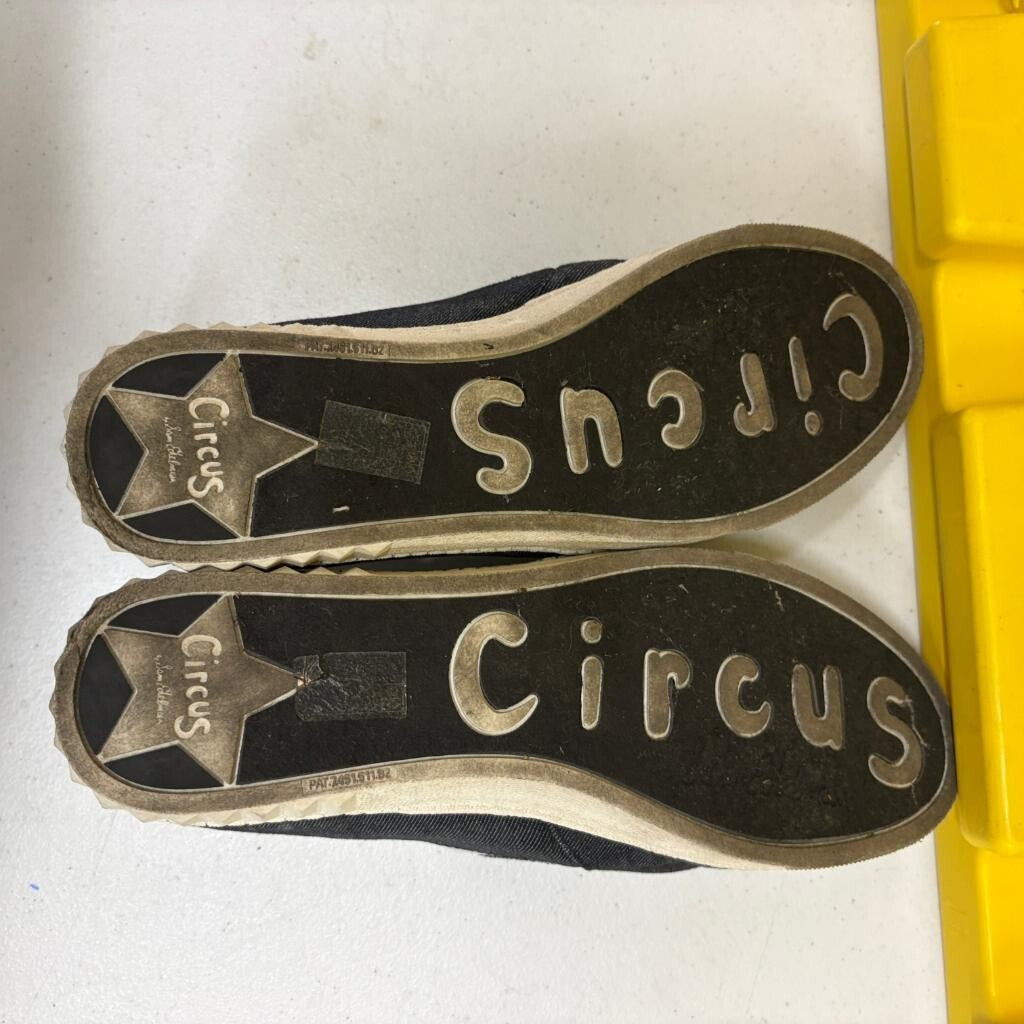 Circus by Sam Edelman Fries B4 Guys Slip On Shoes Womens Size 10 Black Denim