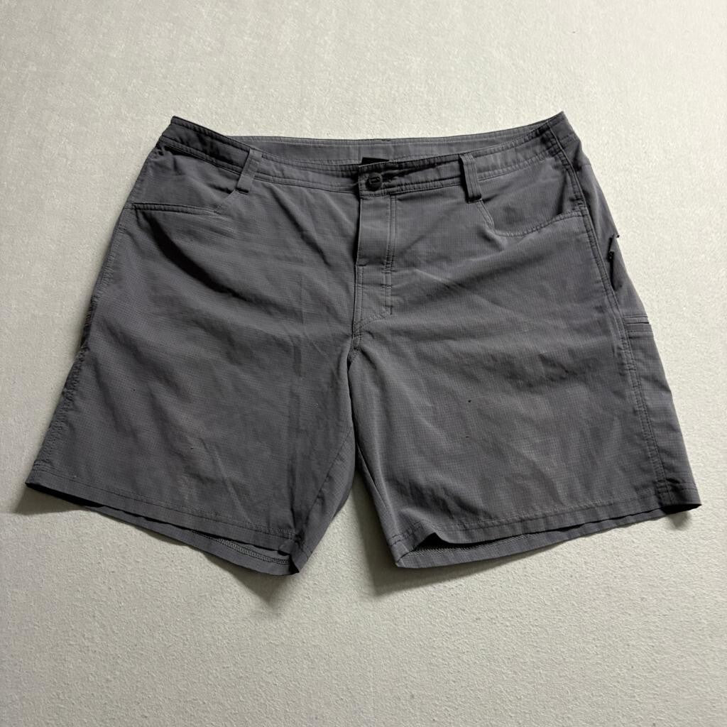 Kuhl Mens Shorts Size 38 Gray Ripstop Polyester Hiking Trail Outdoor